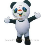 inflatable cartoon panda